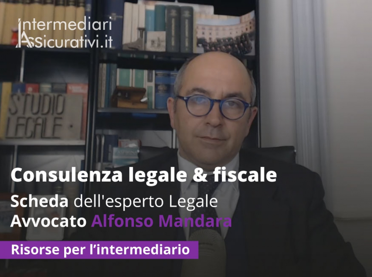 Scheda dell'esperto Legale Avvocato Alfonso Mandara